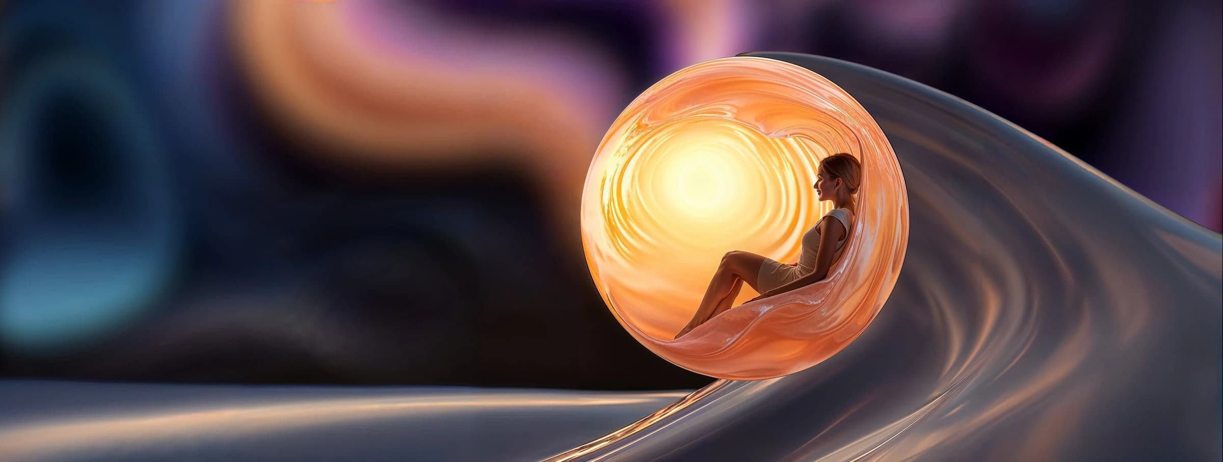 Emil Vorbrugg - BMW Bubble final design with iridescent shader effects