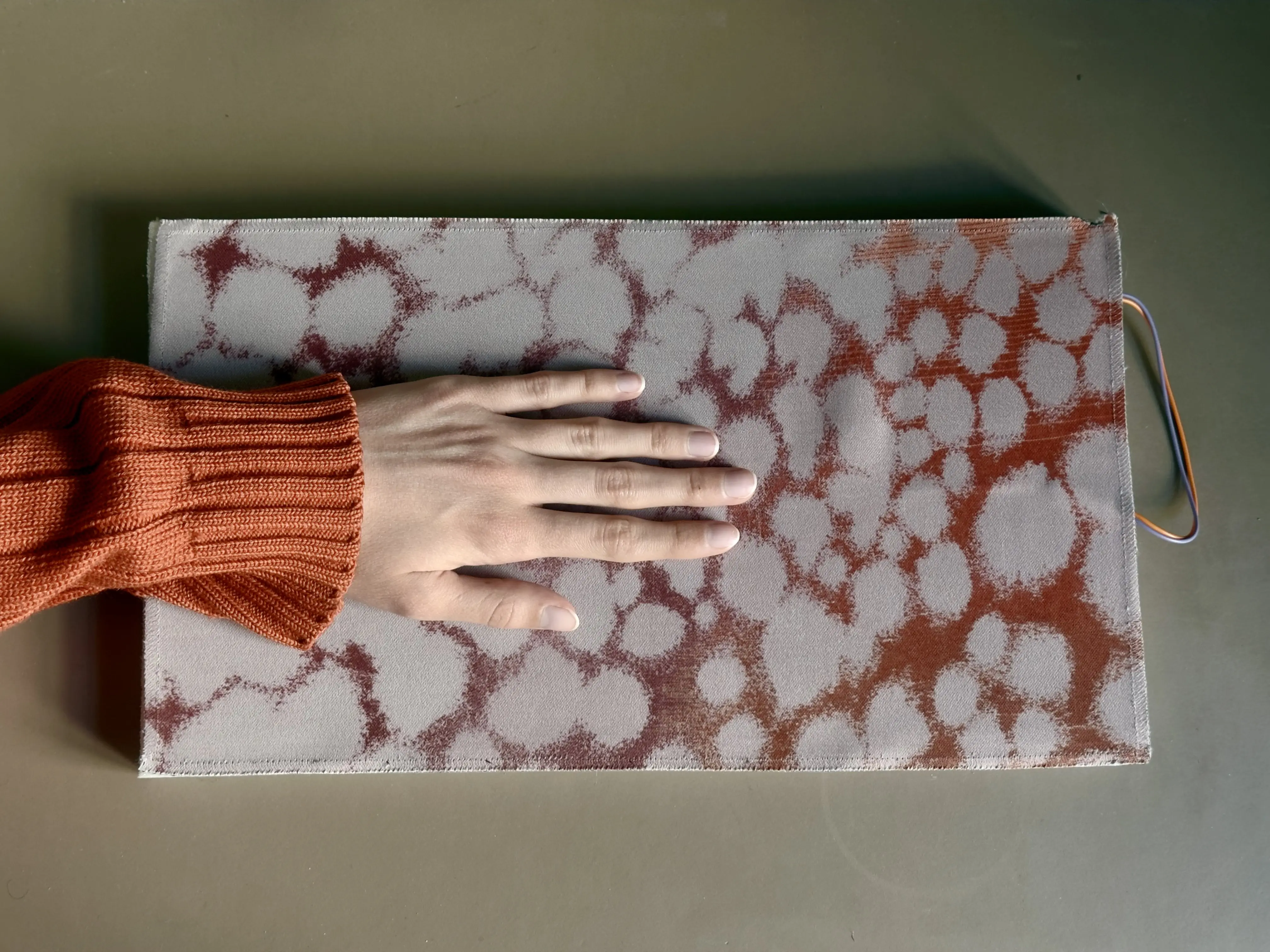 Emil Vorbrugg - BMW Bubble Kvadrat textile prototype detail