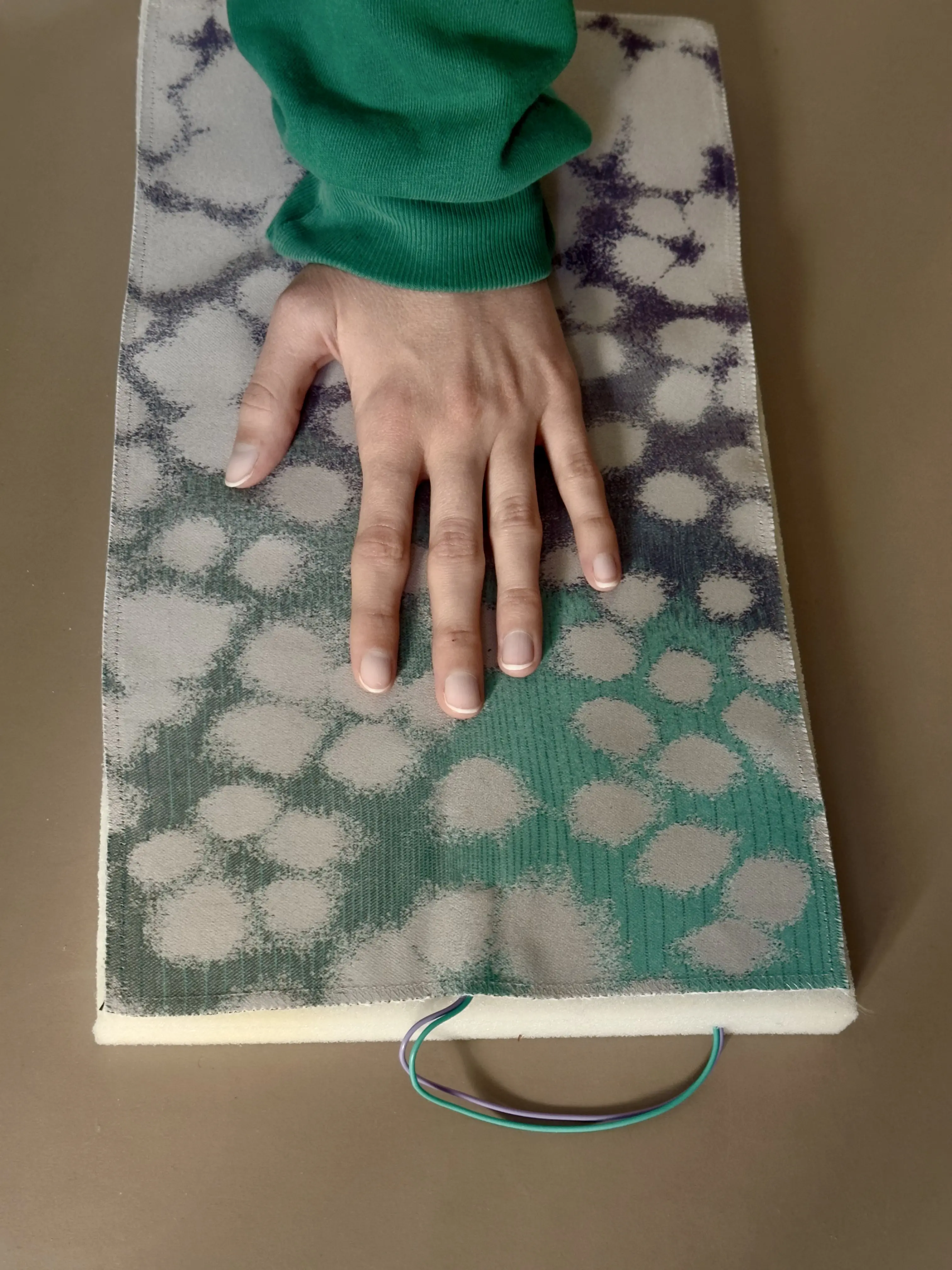 Emil Vorbrugg - BMW Bubble Kvadrat fabric sample exploration