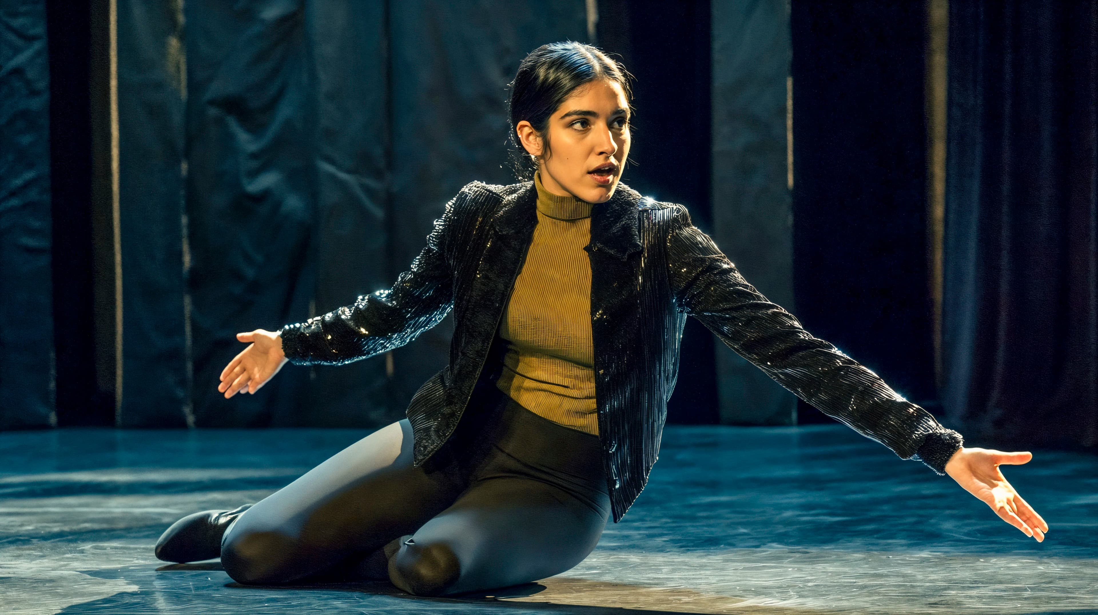 Emil Vorbrugg - Dayana expressive theatre performance scene